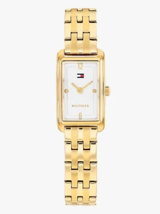 16-mm-Uhr mit rechteckigen Gliedern