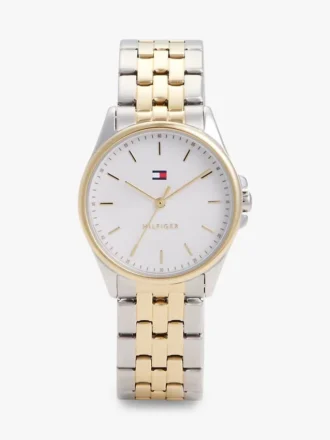 30-mm-Armbanduhr mit zweifarbigen Gliedern