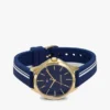 34-mm-Armbanduhr mit charakteristischem Streifen