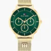 36-mm-Mesh-Uhr mit Monogramm-Akzent 36-mm-Mesh-Uhr mit Monogramm-Akzent