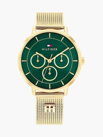 36-mm-Mesh-Uhr mit Monogramm-Akzent