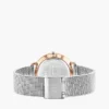 36-mm-Mesh-Uhr mit Monogramm-Akzent 36-mm-Mesh-Uhr mit Monogramm-Akzent