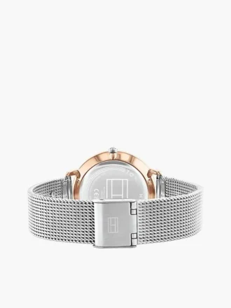 36-mm-Mesh-Uhr mit Monogramm-Akzent