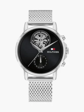 40-mm-Armbanduhr mit Mesh-Armband