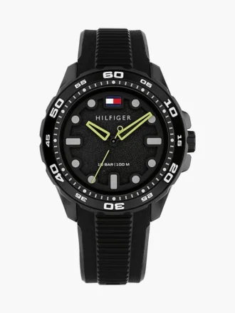 42-mm-Sportuhr mit Silikonarmband