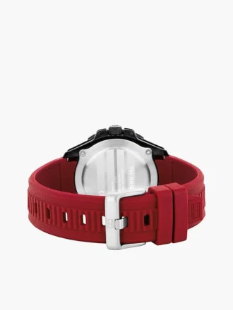 42-mm-Sportuhr mit Silikonarmband
