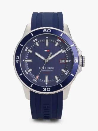 43-mm-Chronographenuhr mit Silikonarmband 43-mm-Chronographenuhr mit Silikonarmband