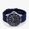 43-mm-Chronographenuhr mit Silikonarmband