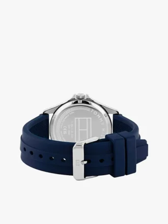 43 mm Sportuhr mit Silikonarmband