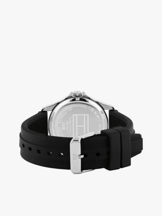 43 mm Sportuhr mit Silikonarmband