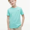 Alltags-T-Shirt mit Rundhalsausschnitt für Kinder