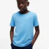 Alltags-T-Shirt mit Rundhalsausschnitt für Kinder Alltags-T-Shirt mit Rundhalsausschnitt für Kinder