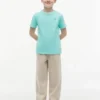 Alltags-T-Shirt mit Rundhalsausschnitt für Kinder