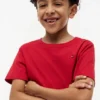 Alltags-T-Shirt mit Rundhalsausschnitt für Kinder Alltags-T-Shirt mit Rundhalsausschnitt für Kinder