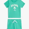 Baby-Set aus T-Shirt und Shorts mit Palm-Logo