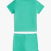 Baby-Set aus T-Shirt und Shorts mit Palm-Logo