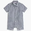 Babys-Latzhose mit Vichy-Karomuster Babys-Latzhose mit Vichy-Karomuster