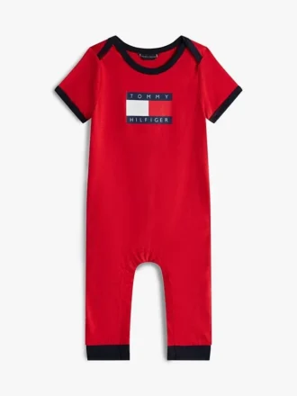 Babys-Overall mit Flaggenlogo