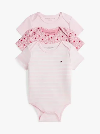 Babys-Strampler aus Stretch, 3er-Pack