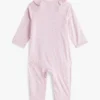 Babys-Strampler mit Sternen und Rüschen