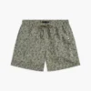 Badehose mit Palmblatt-Print, 7″