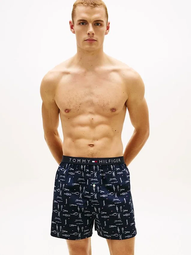 Bedruckte gewebte Boxershorts Bedruckte gewebte Boxershorts