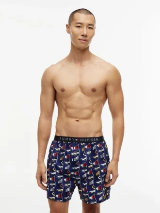 Bedruckte gewebte Boxershorts