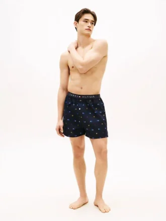 Bedruckte gewebte Boxershorts