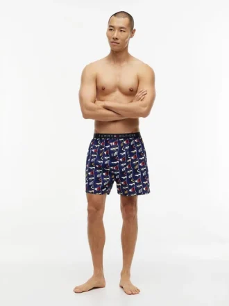 Bedruckte gewebte Boxershorts