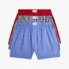 Bedruckte gewebte Boxershorts, 3er-Pack Bedruckte gewebte Boxershorts, 3er-Pack