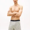 Bedruckte Strick-Boxershorts Bedruckte Strick-Boxershorts
