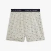 Bedruckte Strick-Boxershorts Bedruckte Strick-Boxershorts