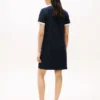 Besticktes Hilfiger Script Polo-Kleid Besticktes Hilfiger Script Polo-Kleid