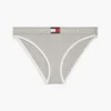 Bikini-Slip aus gerippter Stretch-Baumwolle