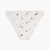 Bikini-Slip aus Jersey mit Blumenprint