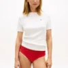 Bikini-Slip mit Spitzenbesatz, 3er-Pack