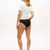 Bikini-Slip mit Spitzenbesatz, 3er-Pack