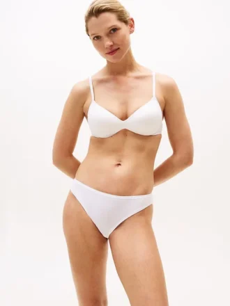 Bikini-Slip mit wiederholtem Logo