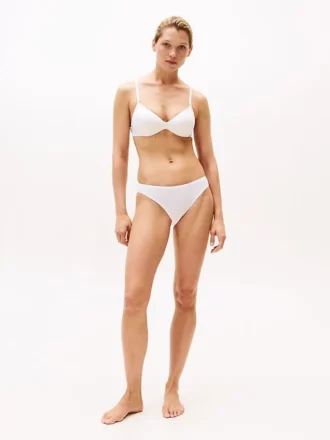 Bikini-Slip mit wiederholtem Logo