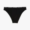 Bikini-Slip mit wiederholtem Logo