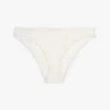 Bikini-Slip mit wiederholtem Logo