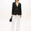 Blazer aus Leinenmischung in lockerer Passform Blazer aus Leinenmischung in lockerer Passform