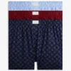 Boxershorts mit durchgehendem Monogramm-Muster, 3er-Pack Boxershorts mit durchgehendem Monogramm-Muster, 3er-Pack