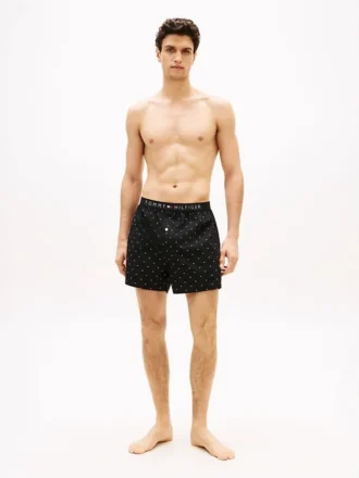 Boxershorts mit gewebtem Logo