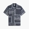 Camp-Hemd mit klassischer Passform und Bandana-Patchwork Camp-Hemd mit klassischer Passform und Bandana-Patchwork