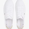 Canvas-Sneaker mit Metallic-Ferse
