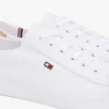 Canvas-Sneaker mit Metallic-Ferse
