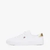 Canvas-Sneaker mit Metallic-Ferse