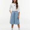 Chambray-Bermudashorts für Kinder