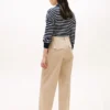 Chino mit Plissee aus Twill Chino mit Plissee aus Twill